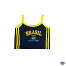 Camisa Regata Alça Fina Feminina