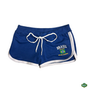 Short Bordado Feminino Vintage Curto